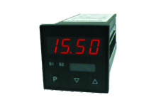 4-digit LED-display for pressure measurement.